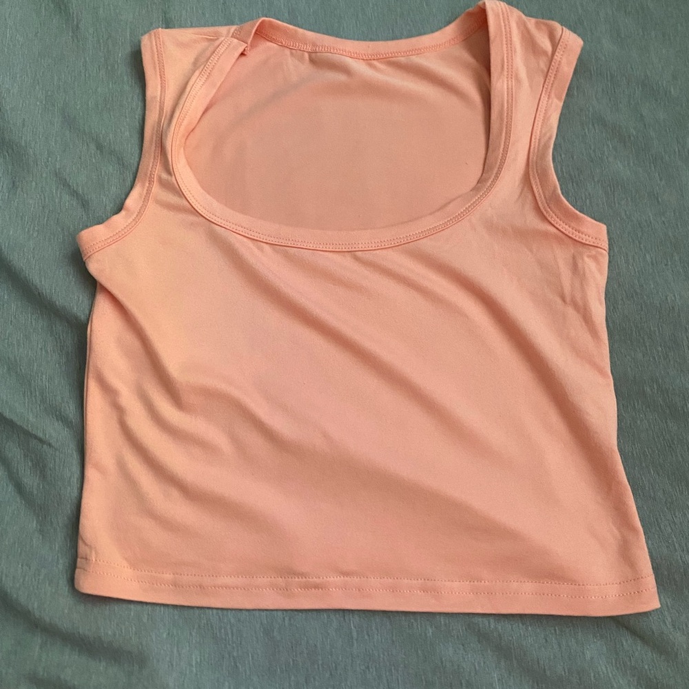 Edikted Pink Fitted Crop Tank Top. Send offers!